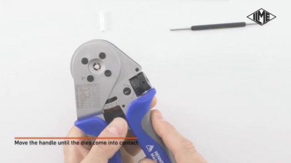 ILME CCPZ RN manual crimping tool - tutorial