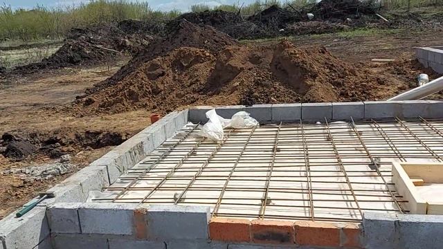 Заливаем плиту ул.Муромская.