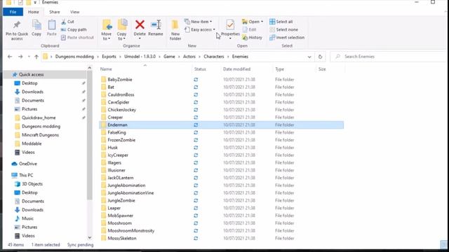 Minecraft Dungeons - How to Unpack .PAK files with Umodel and BMS - Basic Modding Series Video #2 смотреть онлайн