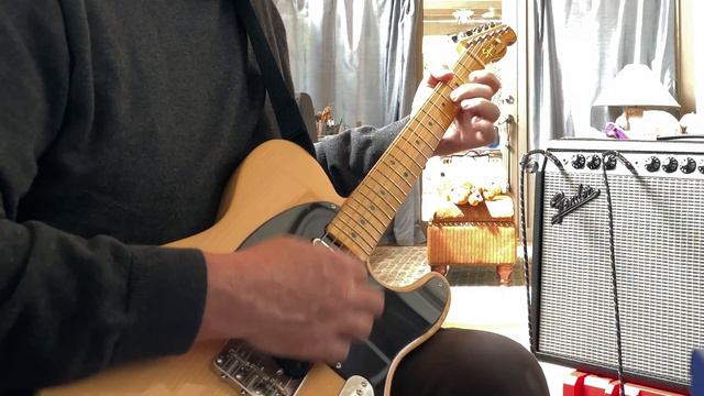 Squier Classic Vibe '50s Telecaster Through a Fender Tone Master Deluxe Reverb Amp смотреть онлайн