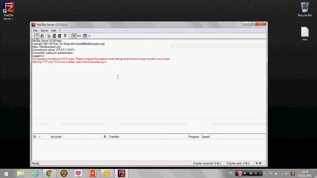 Настройка Ftp сервера через Wifi. Как сделать домашний FTP сервер.