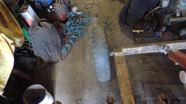 Самодельная сеялка,No-till с ноля,прицепное устройство смотреть онлайн