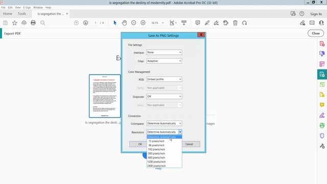 How to convert pdf to png using Adobe Acrobat Pro DC 2022 смотреть онлайн