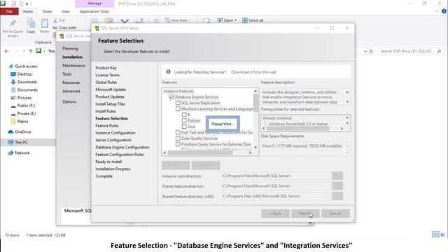 Installing MS SQL Server 2019 Database and Integration Service смотреть онлайн