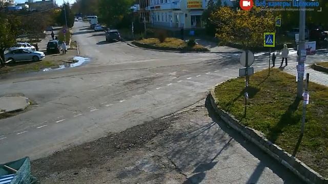 Перекрёсток в Щёлкино, 05.11.2016 - time-lapse с камеры 2 смотреть онлайн