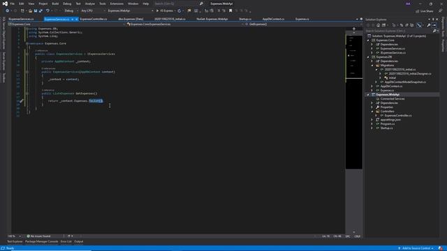 Expenses | Full Stack React and .NET Core Application | Part: Back-end смотреть онлайн