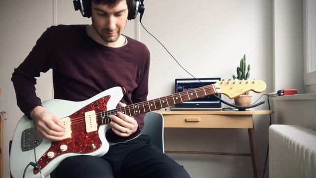 Impro#48 Squier Jazzmaster post rock noise dream pop loops смотреть онлайн