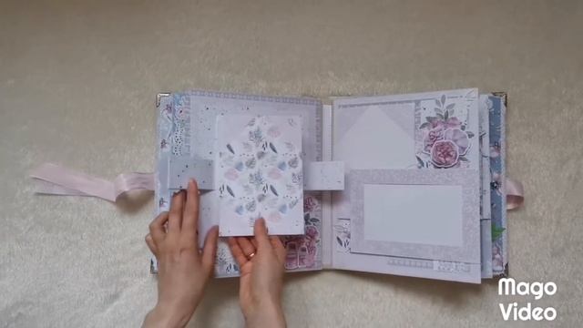 Скрапбукинг. Альбом Чудесные моменты. смотреть онлайн