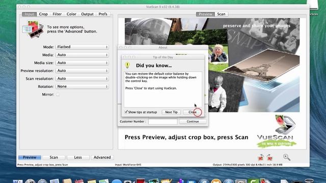 VueScan for Mac OS X - Getting Started смотреть онлайн
