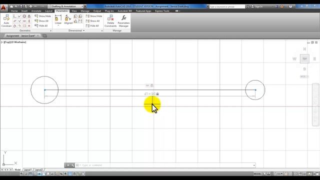 AutoCAD Parametric Tools Ch 8 Lesson Video 1 смотреть онлайн