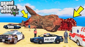 Я ПОЙМАЛ МЕГАЛОДОНА ЗОМБИ! НАШЕЛ ОГРОМНУЮ АКУЛУ ЗОМБИ В ГТА 5 МОДЫ! ОБЗОР МОДА GTA 5! ГТА MODS ИГРЫ