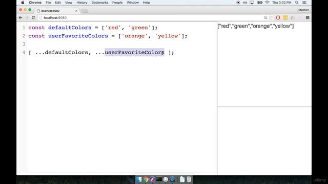 ES6 JavaScript 036 The Rest on Rest and Spread смотреть онлайн