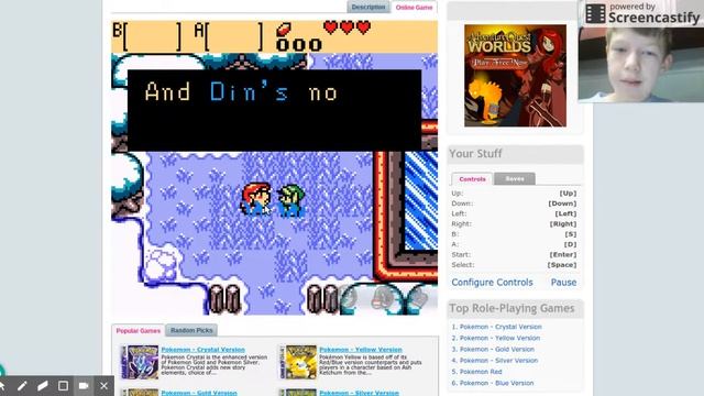Let's play The legend of Zelda oracle of seasons [1] read description plis смотреть онлайн