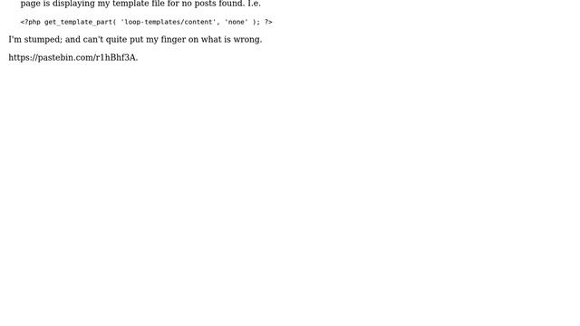 Wordpress: Pagination Error : Duplicate argument being outputted смотреть онлайн