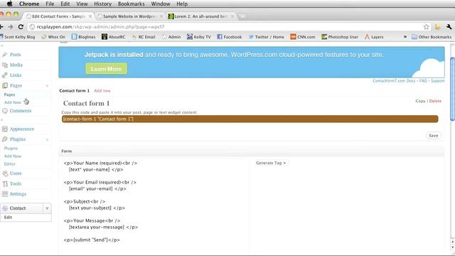 Using Contact Form 7 смотреть онлайн