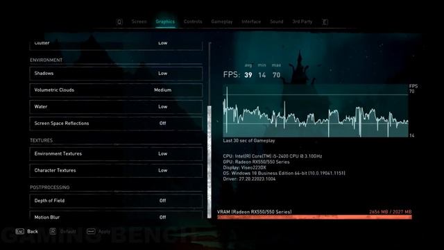 RX 550 + I5 2400 Test In 10 Games смотреть онлайн
