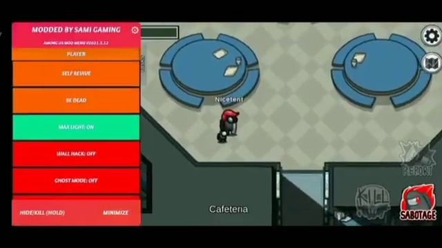 Among us Mod menu modded by sami gaming смотреть онлайн