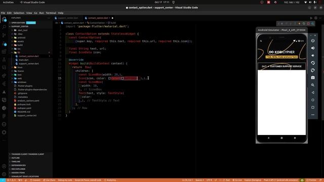 How To Make Call | Send Email | Send Message From Flutter App - Customer Support Service смотреть онлайн