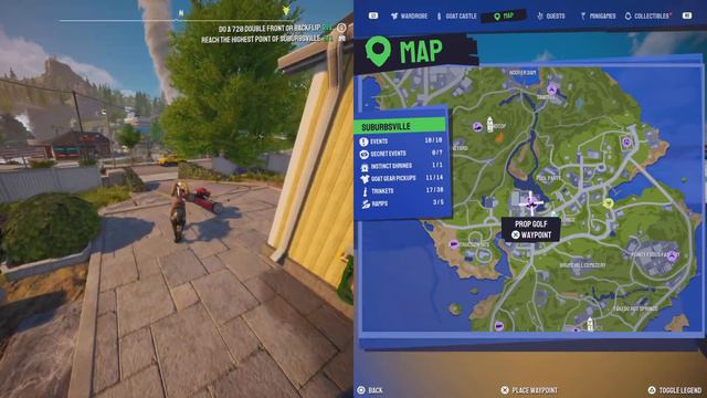 Goat Simulator 3 Crazy Sven Dance Party with Dad and Arya! смотреть онлайн