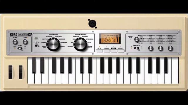 Korg Microkorg XL custom made sounds смотреть онлайн