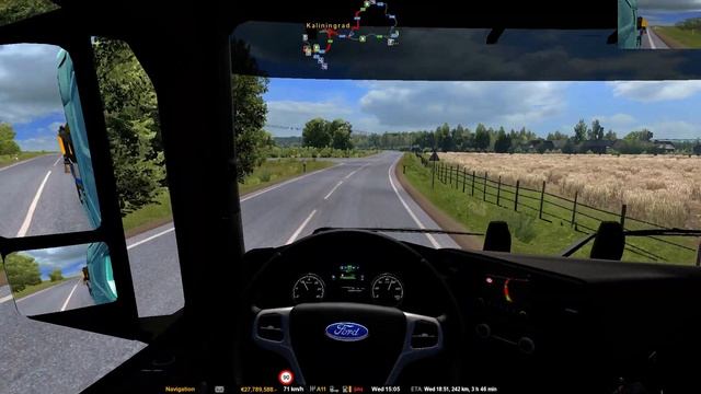 New promods 2.40 and Ford F-Max v2 (episode 172) смотреть онлайн