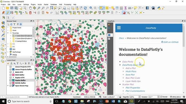 Visualize your data in QGIS 3.0 with the Data Plotly plugin смотреть онлайн