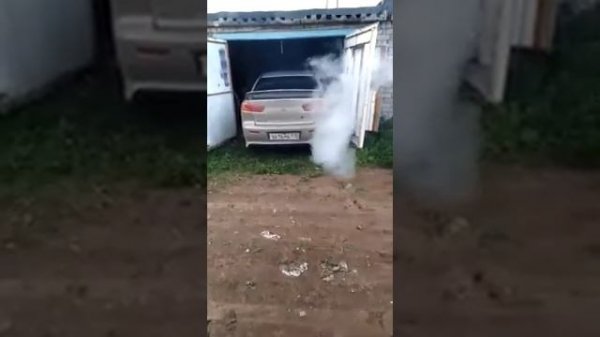 Раскоксовка с помощью Mitsubishi Shuma.