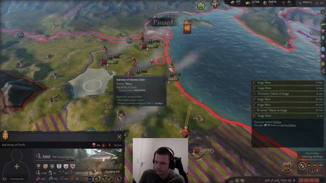 [WR] CK3 Restore Roman Empire in under 5 years - Crusader Kings 3 Speedrun w/ Exploits смотреть онлайн