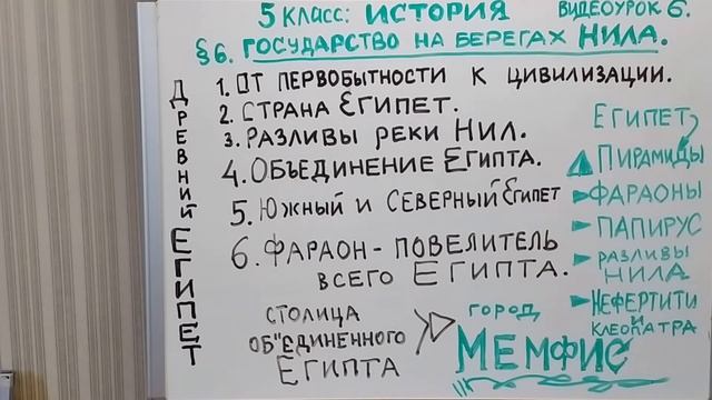 ЕГИПЕТ ДРЕВНИЙ. ГОСУДАРСТВО НА БЕРЕГАХ НИЛА. ИСТОРИЯ В 5 КЛАССЕ. УРОК ШЕСТОЙ смотреть онлайн