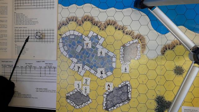 Viking Raiders by Standard Games, The Abbey map. Cry Havoc series. 1. смотреть онлайн