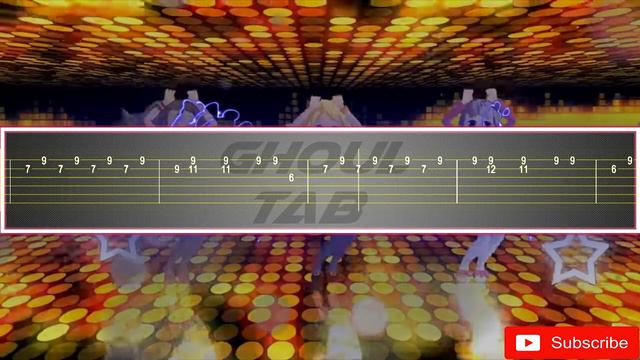 Caramella Girls - Caramelldansen (Guitar Tab 譜 Tutorial)