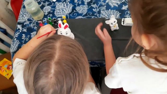 Как раскрасить гипсовые фигурки смотреть онлайн