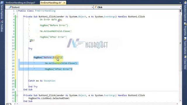 Batch6 # 010-Error Handling with On Error & Try Catch смотреть онлайн