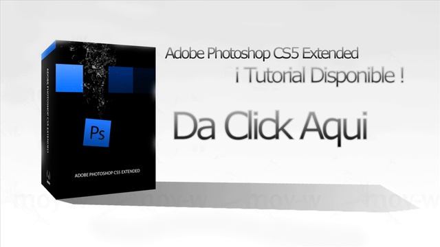 Tutorial Adobe Photoshop CS5 Extended Disponible ! смотреть онлайн