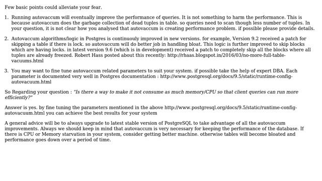 How to make Postgres autovacuum not impact performance? (2 Solutions!!) смотреть онлайн