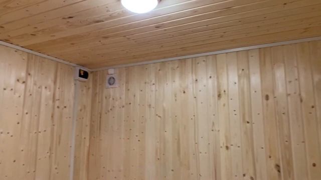Обзор бани 6х3 м с односкатной крышей, Два Медведя, Сургут смотреть онлайн