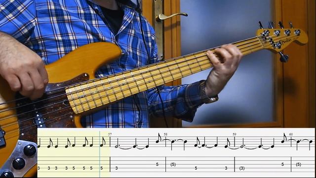 Tears For Fears - Everybody Wants To Rule The World Bass Cover with TAB смотреть онлайн
