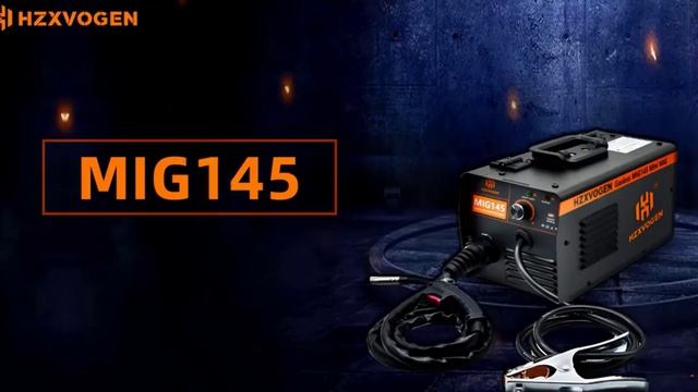 HZXVOGEN Non Gas Semi automatic Welding Machine MIG145 With wire 0 4 4mm смотреть онлайн