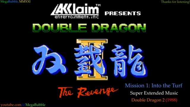 Double Dragon 2 (NES) - Mission 1 Music (Super Extended) смотреть онлайн