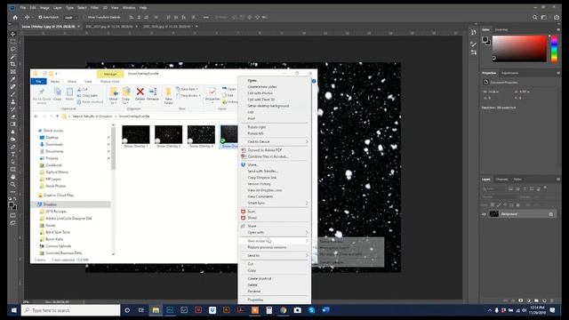 How To Apply A Snow Overlay in Photoshop смотреть онлайн