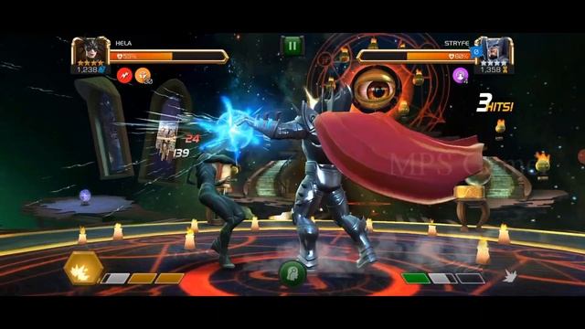HELA Vs STRYFE - EPIC BATTLE MARVEL SUPERHEROES MARVEL Contest of Champions Super Hero Fighting Gam смотреть онлайн