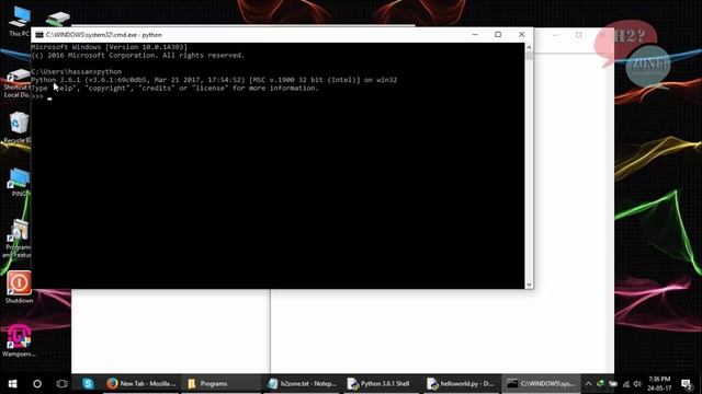 Python download/install and helloworld program Beginners смотреть онлайн