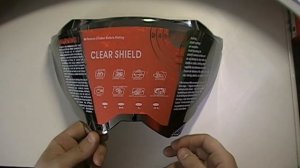 № 151 посылка дополнительный зеркальный визор для мотошлема (WLT-128)