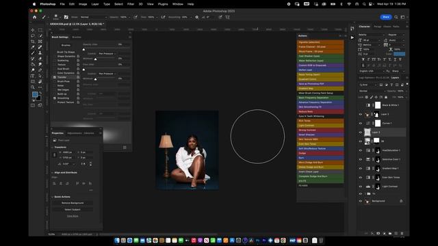 Fast edit High-End Skin Retouching Pro Photoshop and Capture one Tutorial смотреть онлайн