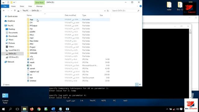18-Install HR Schema-ORACLE смотреть онлайн
