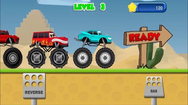 Crazy Monster Trucks - Kids Racing Game | ⭐ Best Kids Games and Kids Apps смотреть онлайн