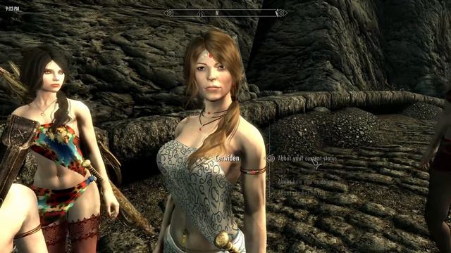 Skyrim Special Edition Cerwiden port смотреть онлайн