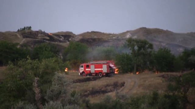 Керчь.Пожар на горке. смотреть онлайн