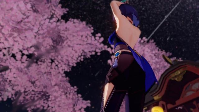 【 MMD Genshin Impact / 4K 60fps 】Yelan × Raiden Shogun × Yae Miko 【 Lamb 】