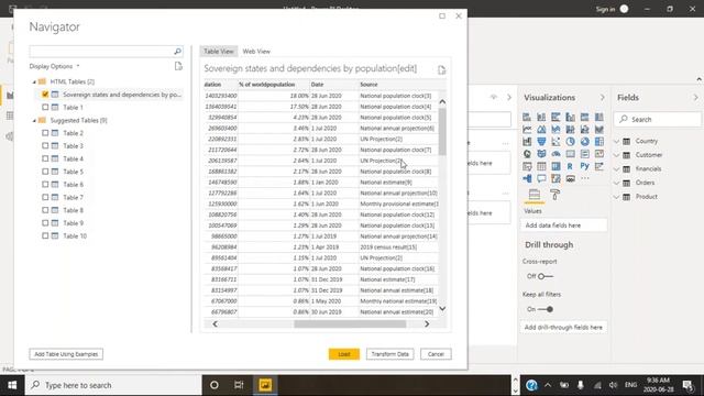 Microsoft Power BI - Reading Web data | Web scraping | Learn At Knowstar смотреть онлайн